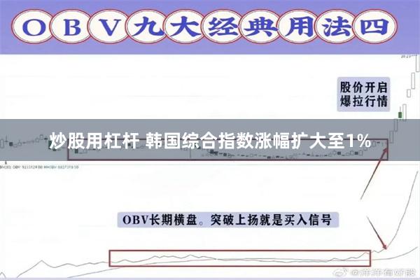 炒股用杠杆 韩国综合指数涨幅扩大至1%